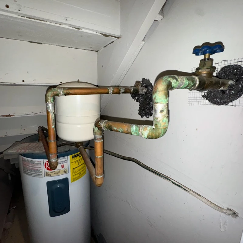water heater breakdown